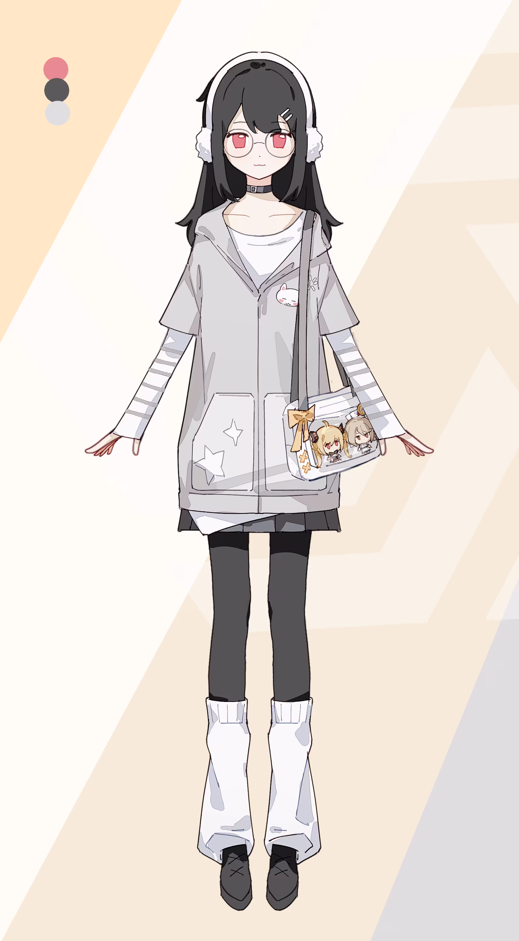 Artist: Kusuki (outfit was mostly freestyle, the ita-bag features Shigan and TT)